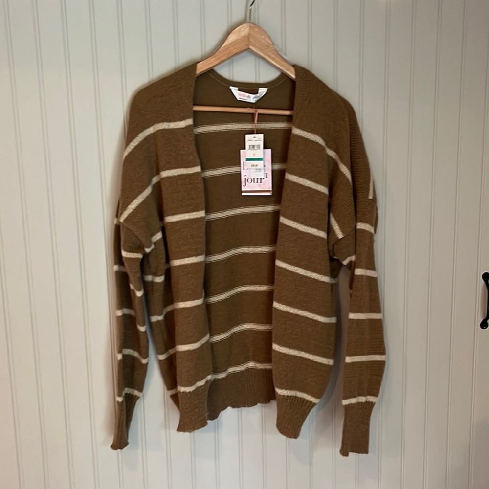 Belle du jour cardigan. Size large. Brand new with tags